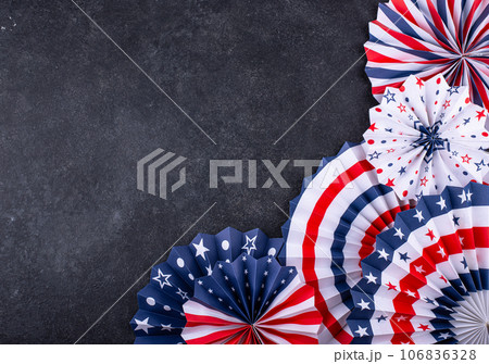 Labor Day celebration with USA flag Labor Day celebration with USA flag 106836328