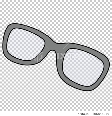 時尚可愛的眼鏡插畫 時尚可愛的眼鏡插畫 106836959