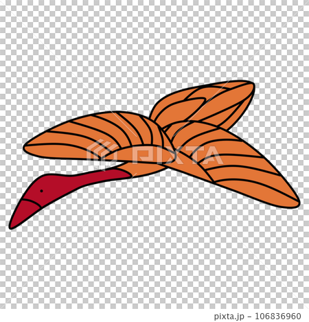 流行可愛的大雁插畫 106836960