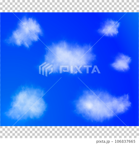 爽やかな青空のイラスト 106837665