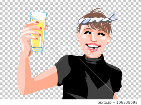 お祭り大好き乾杯女子 お祭り大好き乾杯女子 106838698