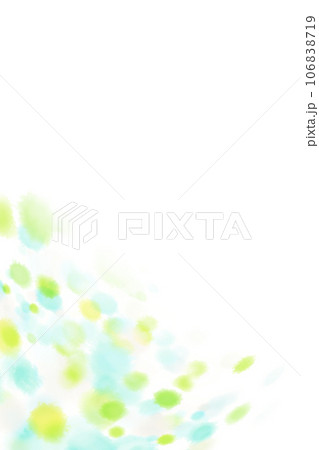 グリーンカラーの淡い背景素材 グリーンカラーの淡い背景素材 106838719