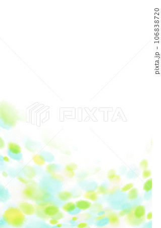 グリーンカラーの淡い背景素材 106838720