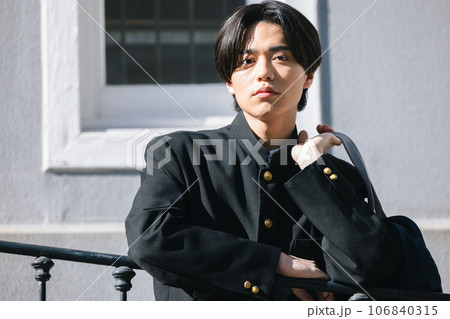 高校生　男子　ポートレート 106840315