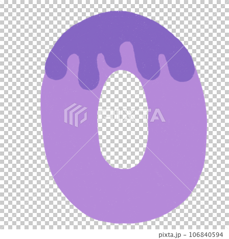 Letter O hand drawn crayons texture Letter O hand drawn crayons texture 106840594