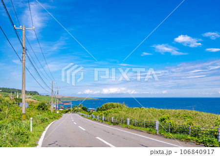 利尻ファンタスティックロード 利尻島 南浜 利尻ファンタスティックロード 利尻島 南浜 106840917