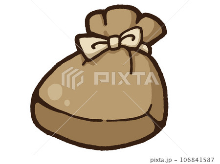 シンプルなもち巾着 106841587