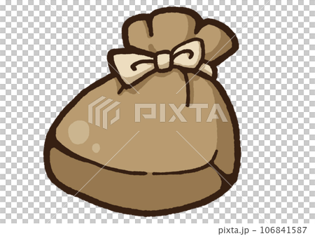 シンプルなもち巾着 106841587