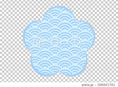 Japanese pattern background 106841781