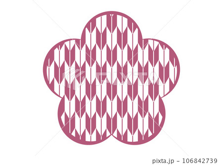 和柄の背景 和柄の背景 106842739