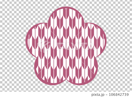 和柄の背景 和柄の背景 106842739