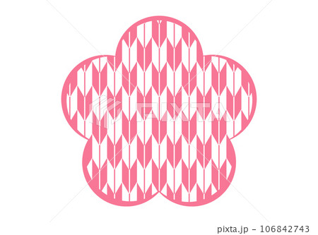 和柄の背景 和柄の背景 106842743