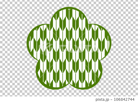 和柄の背景 106842744