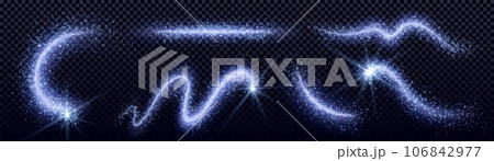 White magic energy swirls White magic energy swirls 106842977