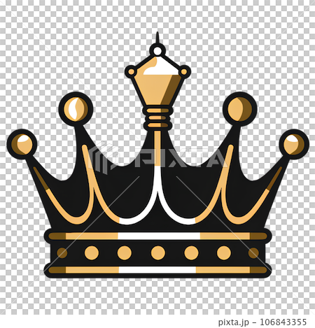 crown, illustration, queen, cartoon, kingdom, king, princess, royal, isolated, icon, design, prince, monarch, symbol, royalty, luxury, jewelry, medieval, element, decoration, gold, emperor, golden, 106843355