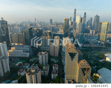 Aerial view of landscape in Guangzhou ,China Aerial view of landscape in Guangzhou ,China 106843495