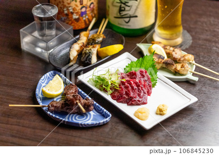 魚介串焼き料理の集合写真 魚介串焼き料理の集合写真 106845230