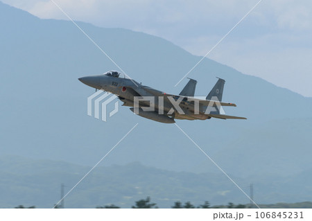 航空自衛隊第303飛行隊F-15Jイーグル低空飛行 航空自衛隊第303飛行隊F-15Jイーグル低空飛行 106845231