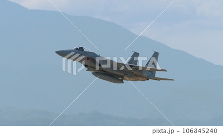 航空自衛隊第303飛行隊F-15Jイーグル低空飛行 航空自衛隊第303飛行隊F-15Jイーグル低空飛行 106845240