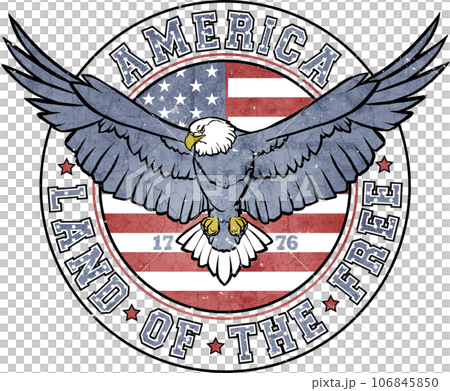 America - 4th Of July - USA Design	 106845850