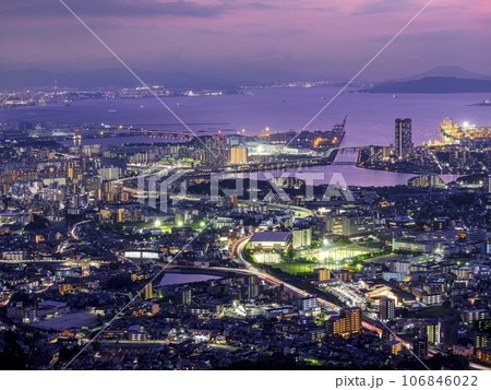 福岡アイランドシティ 夜景 福岡アイランドシティ 夜景 106846022