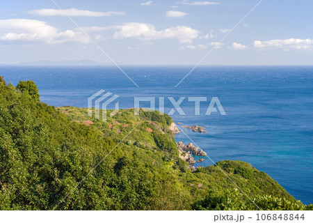 海岸風景【鳥羽パールロード沿いの絶景パノラマ】 海岸風景【鳥羽パールロード沿いの絶景パノラマ】 106848844