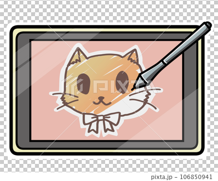 使用 LCD 數位板創建插圖 106850941