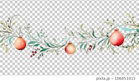 Christmas decoration background 106851015