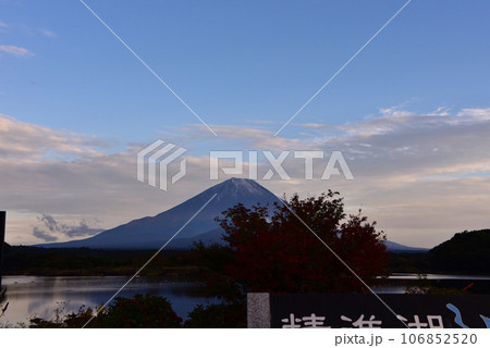 精進湖からの富士山 精進湖からの富士山 106852520