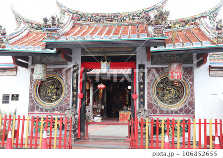 マラッカの旧市街にある青雲亭寺院　中国寺院　世界遺産　マレーシア 106852655