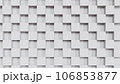 白いキューブの構造物 106853877