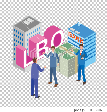 LBO image illustration 106854020