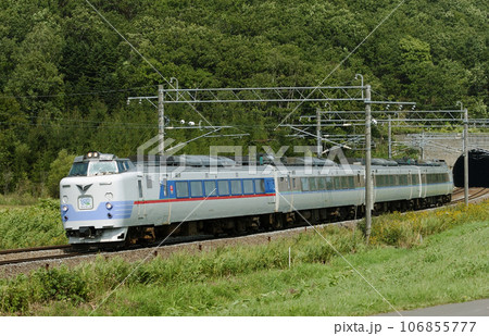 函館本線 礼文ー納内 JR北海道 781系 L1編成(札幌) ライラック 函館本線 礼文ー納内 JR北海道 781系 L1編成(札幌) ライラック 106855777