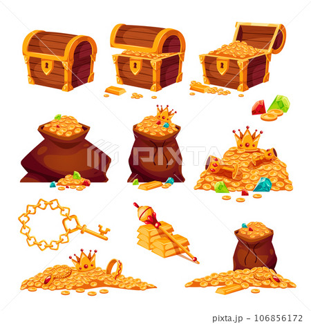 Pirate Treasures Set 106856172