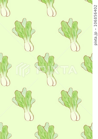 seamless pattern with lettuce seamless pattern with lettuce 106856402