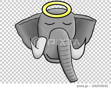 大像被帶到天堂_面向右側 106856692