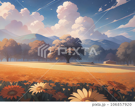 雲のかかった山 雲のかかった山 106857920