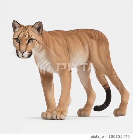 a Tiger isolated on a white background a Tiger isolated on a white background 106859479