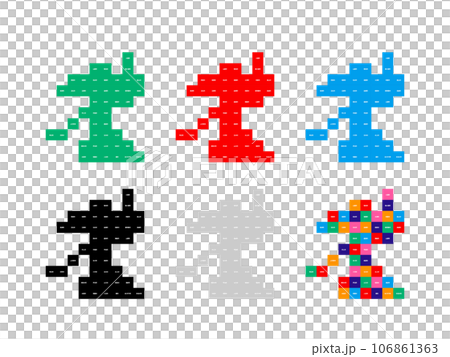 Municipality map_Kumamoto Prefecture_Deformation-03 Municipality map_Kumamoto Prefecture_Deformation-03 106861363