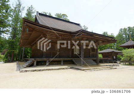 高野山金剛峯寺　大会堂　和歌山県高野町 106861706