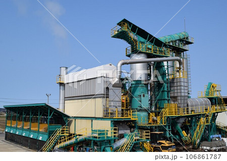 アスファルト製造工場 106861787
