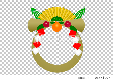 Shrimp decoration 106861997