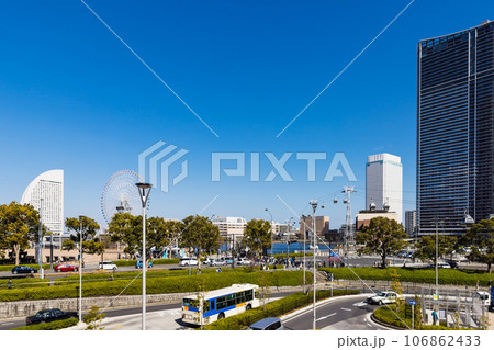 (神奈川県ー都市風景)横浜桜木町駅周辺風景9 (神奈川県ー都市風景)横浜桜木町駅周辺風景9 106862433