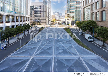 (神奈川県ー都市風景)横浜桜木町駅周辺風景7 (神奈川県ー都市風景)横浜桜木町駅周辺風景7 106862435