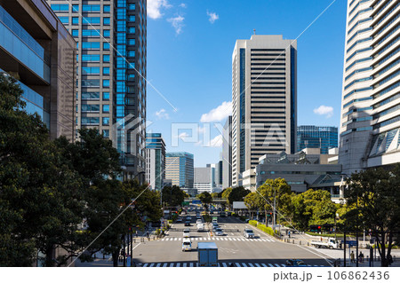 (神奈川県ー都市風景)横浜桜木町駅周辺風景6 (神奈川県ー都市風景)横浜桜木町駅周辺風景6 106862436