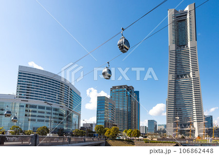 (神奈川県ー都市風景)横浜桜木町駅周辺風景4 (神奈川県ー都市風景)横浜桜木町駅周辺風景4 106862448