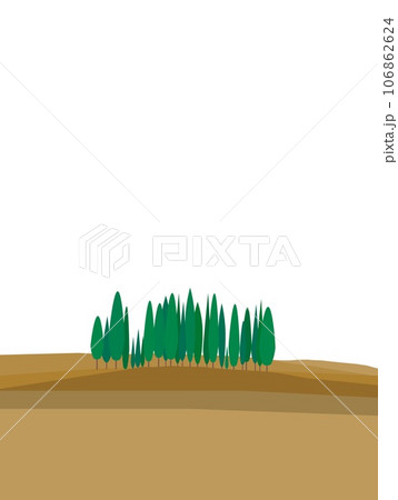 ヴァル・ドルチャ val d'orcia トスカーナ toscana イタリア 糸杉 秋 ヴァル・ドルチャ val d'orcia トスカーナ toscana イタリア 糸杉 秋 106862624