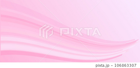 波のようなピンクのウェーブラインのベクター背景画像 波のようなピンクのウェーブラインのベクター背景画像 106863307