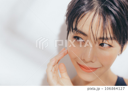 女性のビューティーな写真 106864127