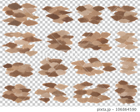 Craft collage texture art material set Craft collage texture art material set 106864590